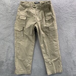 BLACKHAWK! Warrior Wear Pants Mens 34x30 Measured Cargo Beige Tag: 36x30